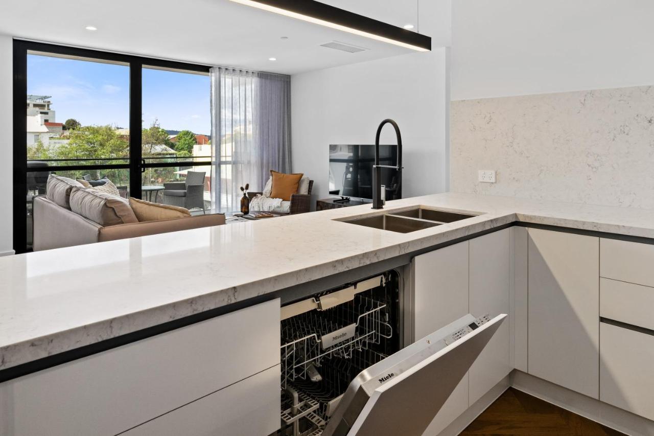 Sleek Pad With A Garden Rooftop Hobart